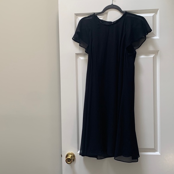 BCBGeneration Dresses & Skirts - Black Dress with Beaded Neckline